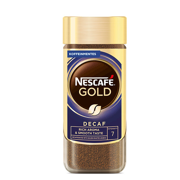 Разтворимо кафе Nescafe Gold безкофеиново 100гр. - Nescafe