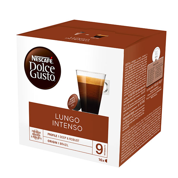 Кафе  Dolce Gusto Lungo intenso капсули 16бр. - Dolce Gusto