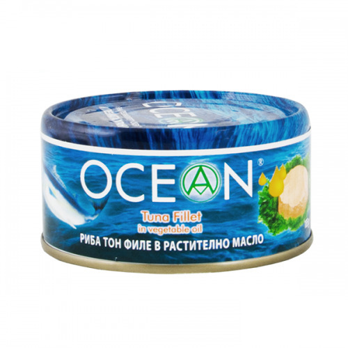 Риба Тон филе в раст.масло Ocean 185гр.