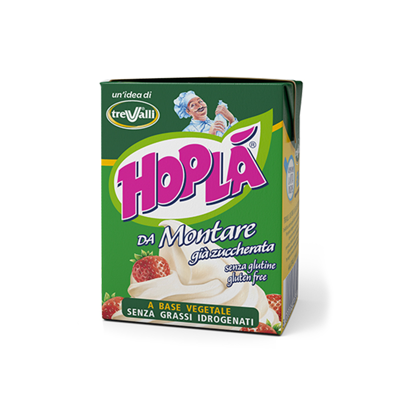 Крем растителен сладкарски Hopla 200мл.