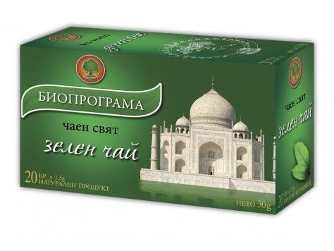Чай Биопрограма Зелен чай - Биопрограма