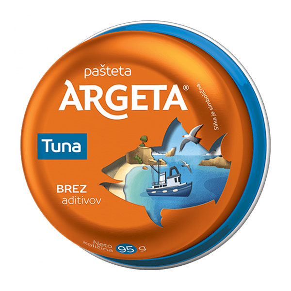 Пастет Риба Тон Argeta 95гр.
