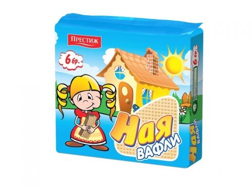 Вафли Ная 6 бр./140гр.