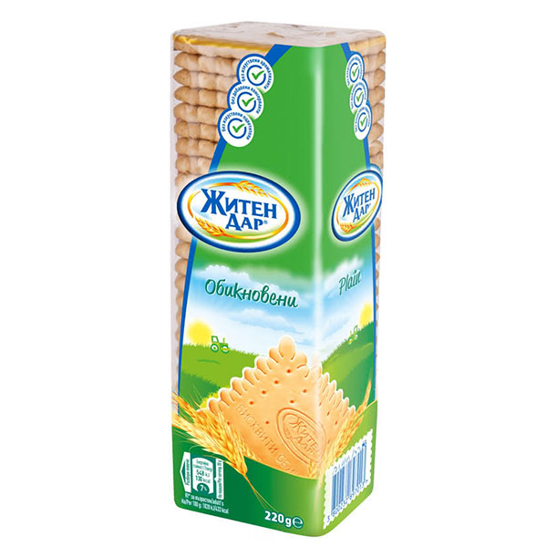 Бисквити Житен дар  220гр. - Житен дар