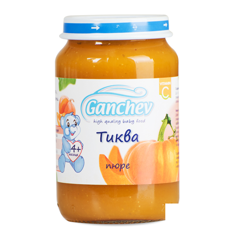 Пюре от тиква Ганчев 190гр. - Ганчев