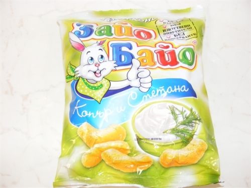 Зайо Байо с копър и сметана 60гр.