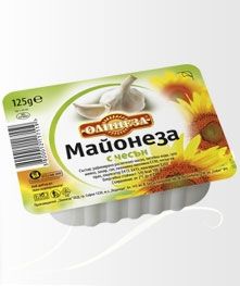 Майонеза с чесън Олинеза 125гр.(Н) - Олинеза
