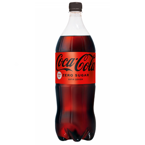 Газирана напитка Coca-Cola Zero без захар 1л.