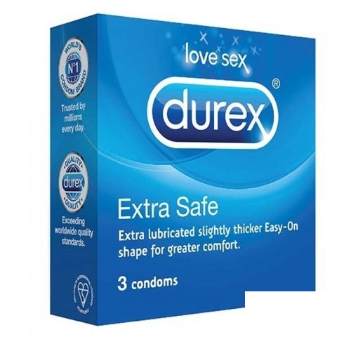 Презервативи Durex Extra Safe 3бр. в кут.