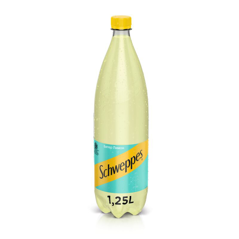 Газирана напитка Schweppes Bitter Lemon 1,25л.
