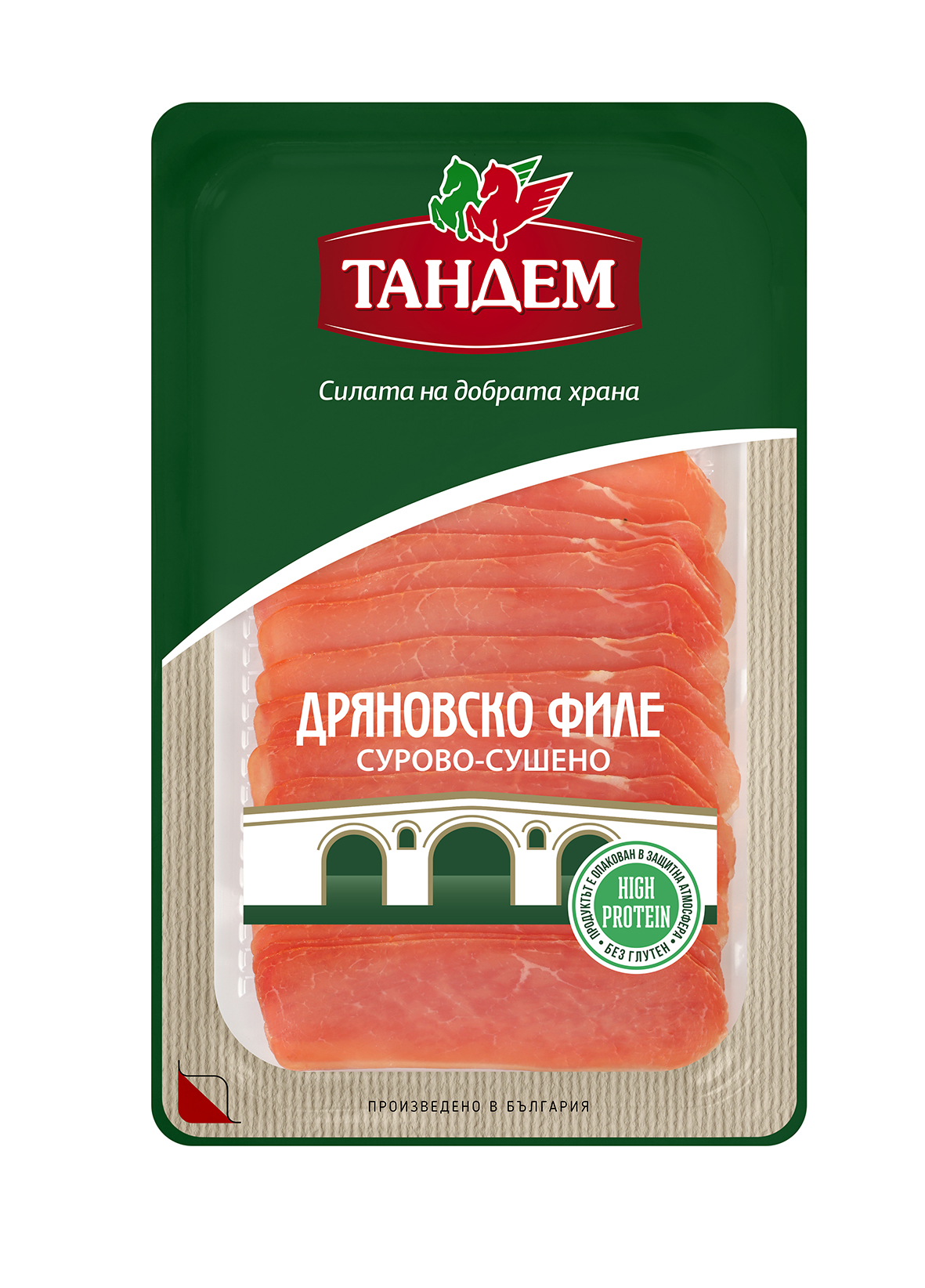 Дряновско филе сурово-сушено Тандем 80гр.