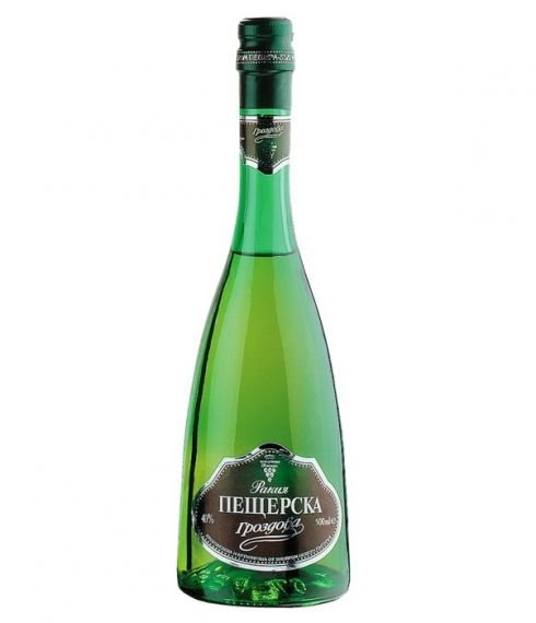 Пещерска гроздова ракия 1л.