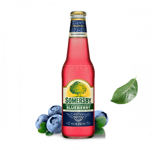 Somersby blueberry - боровинка сайдер 330мл.