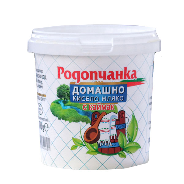 Кисело мляко домашно Родопчанка 1кг - Родопчанка