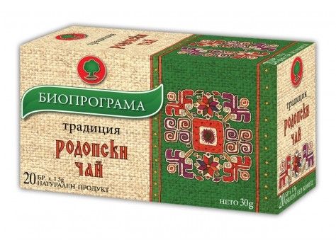 Чай Родопски Биопрограма 20бр. - Биопрограма