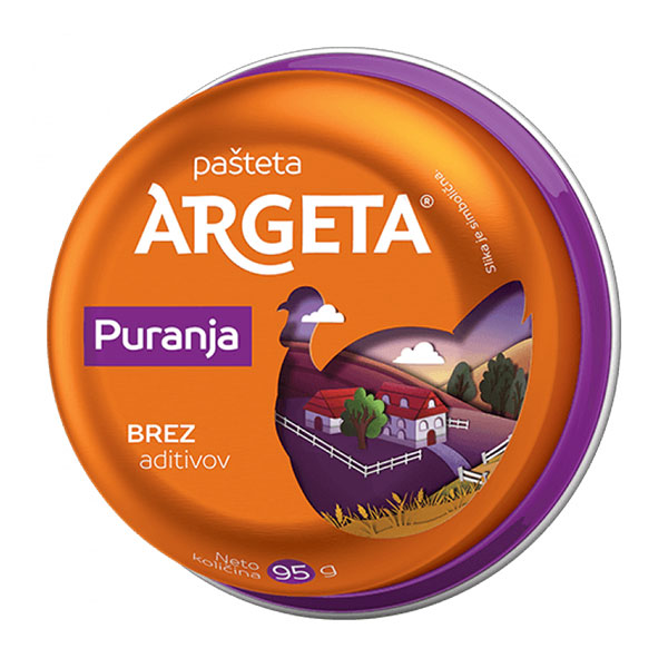 Пастет Пуешки Argeta 95гр.