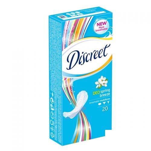 Дамски превръзки Discreet deo spring breeze 20бр.