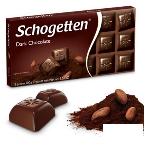 Шоколад Schogetten черен 100гр. - Schogetten