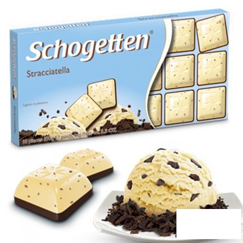 Шоколад Schogetten Stracciatella 100гр. - Schogetten