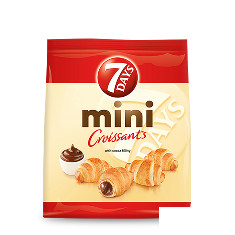 Мини кроасани 7Days какао 60гр. - 7 Days