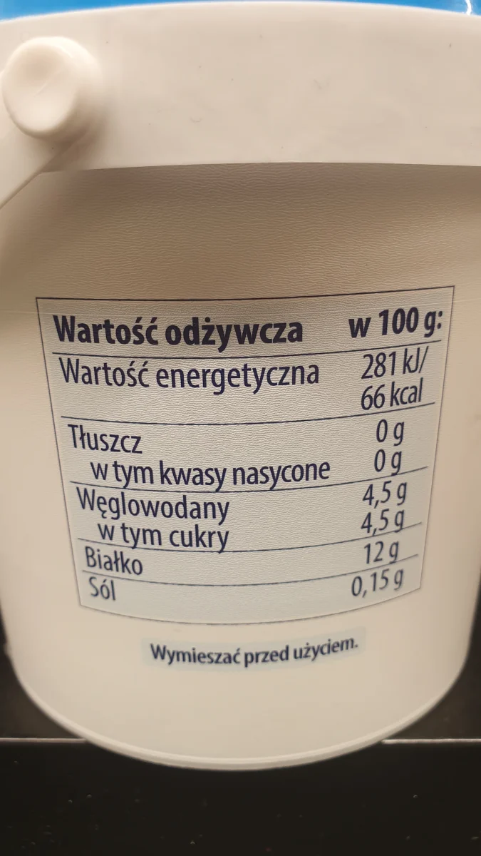 SBA скир Naturalny - Mlekovita