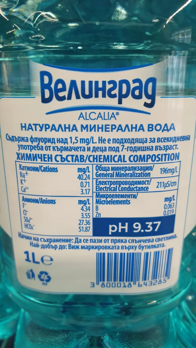 Натурална минерална вода - Велинград