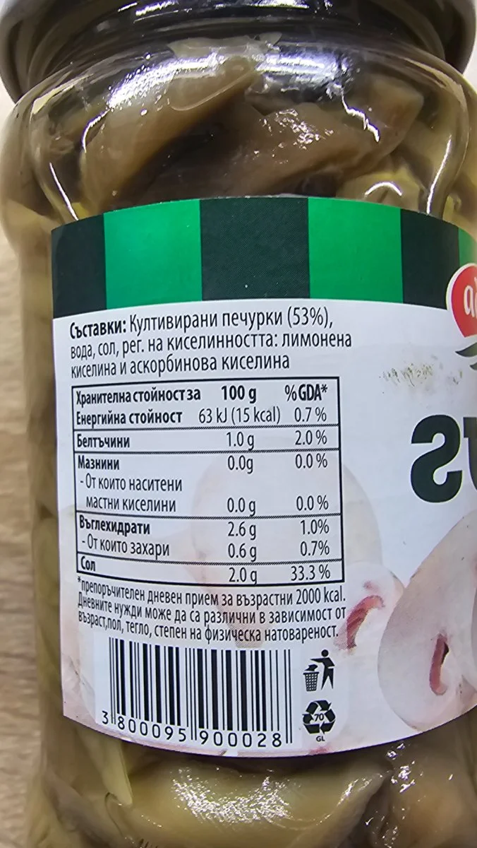 Гъби рязани - Адела