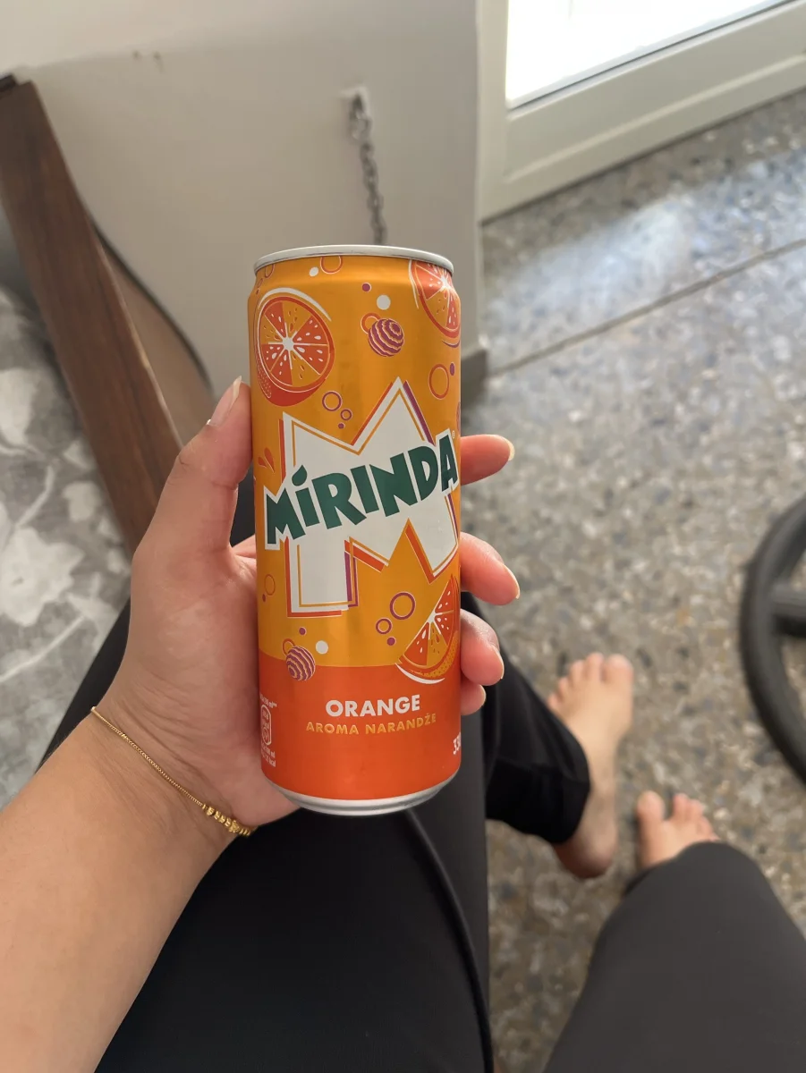 Газирана напитка Mirinda кен 330мл. - Mirinda