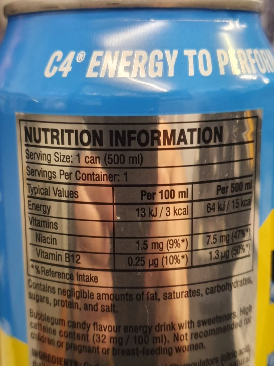 Енергийна напитка Explosive / Explosive Energy Drink - C4