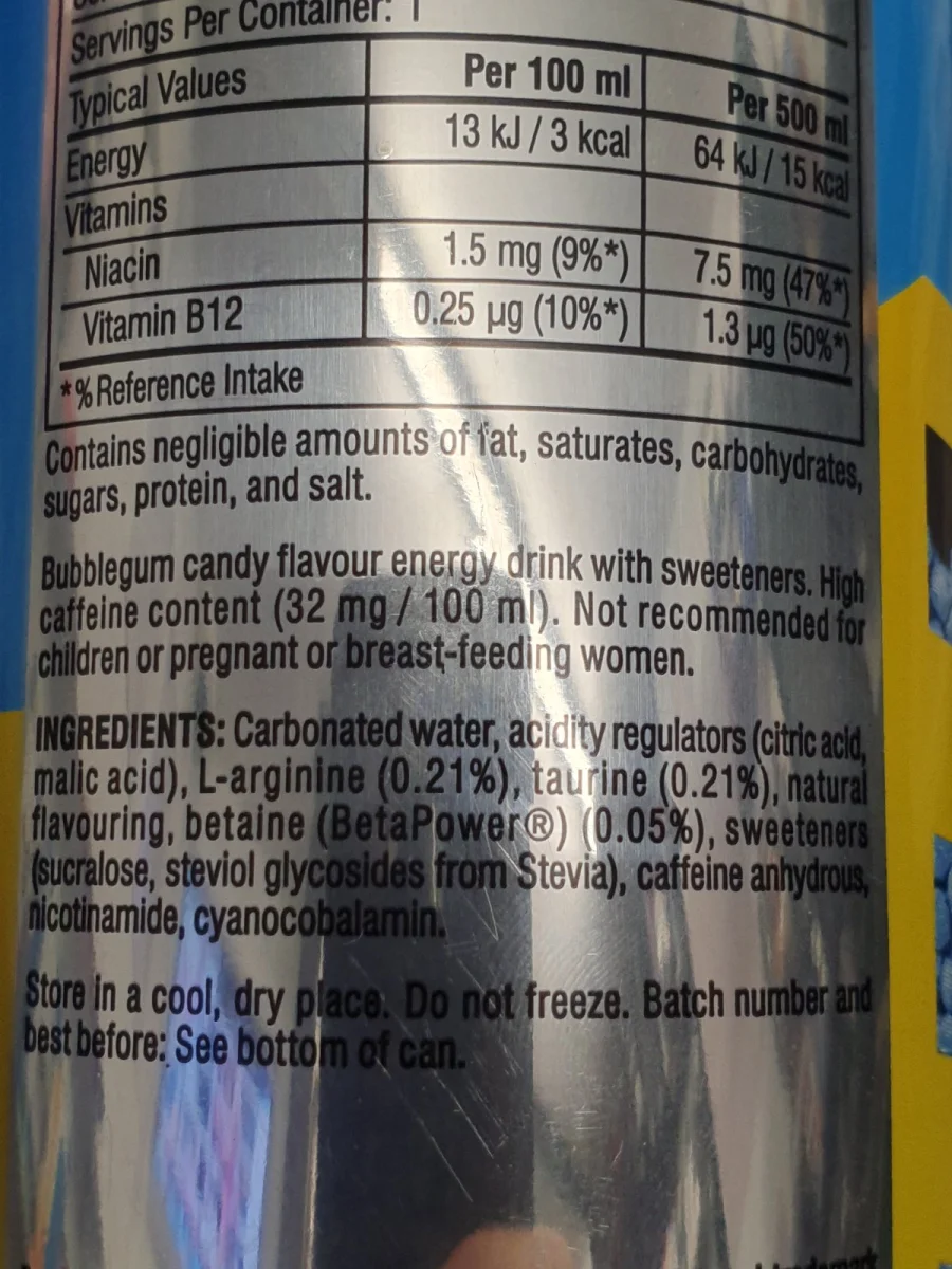 Енергийна напитка Explosive / Explosive Energy Drink - C4