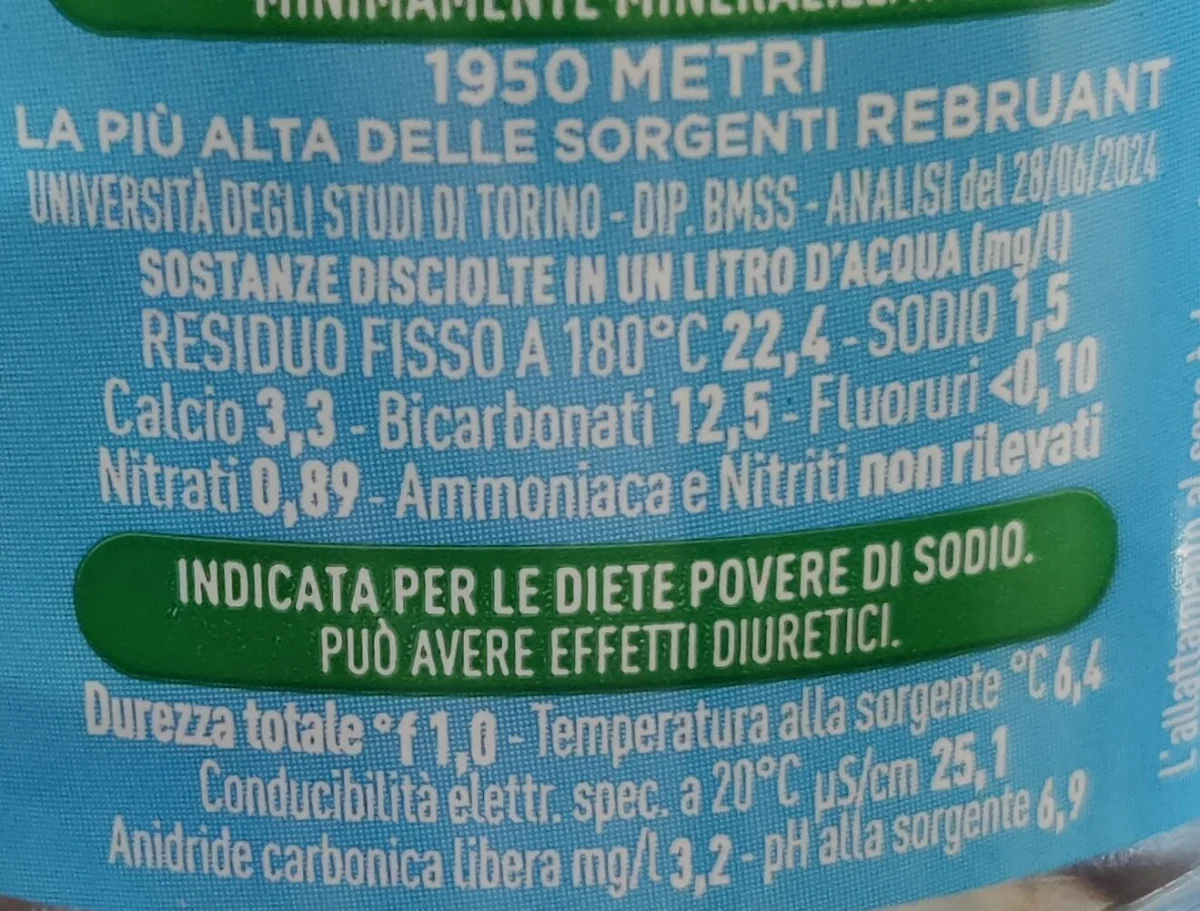 Минерална вода Sant'Anna Naturale PET 1.5 л - Sant'Anna