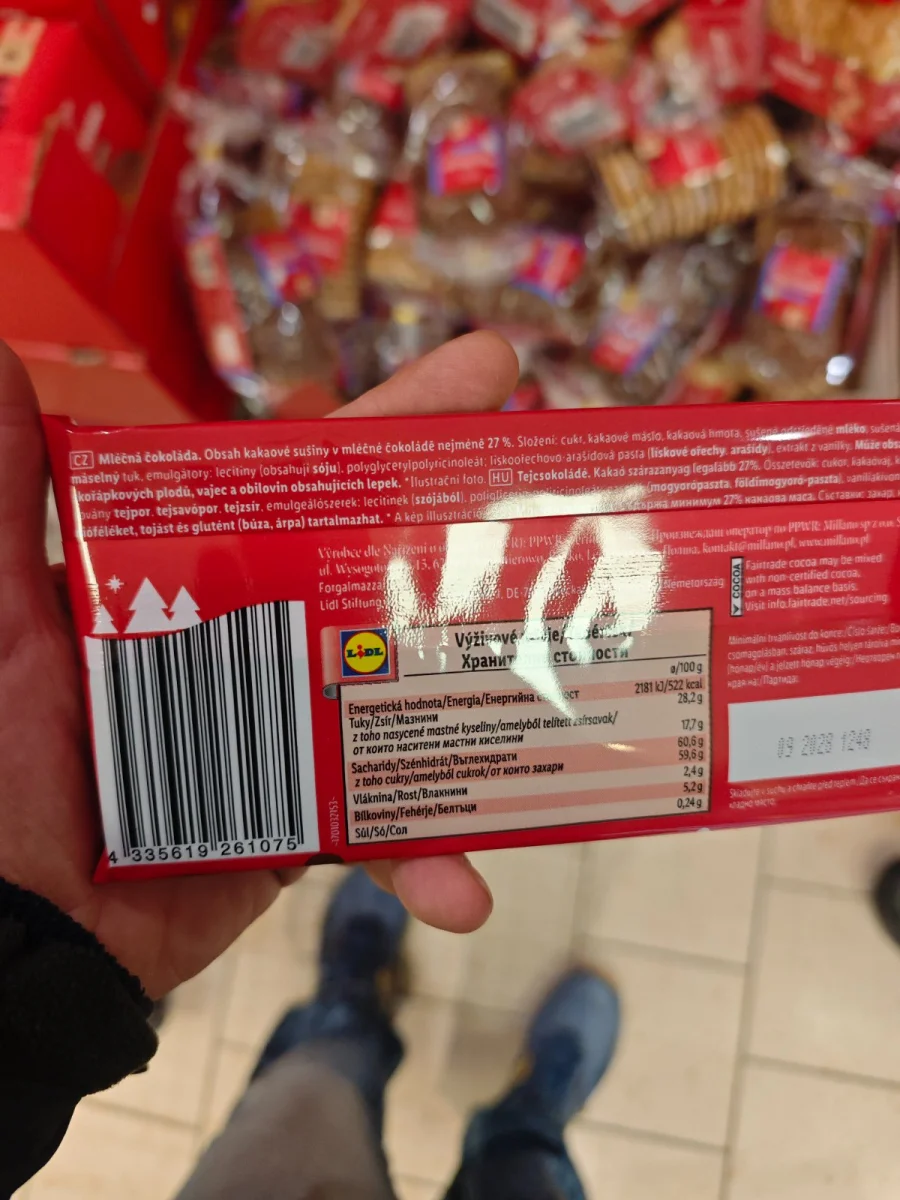 Млечен Шоколад От Lidl - Favorina