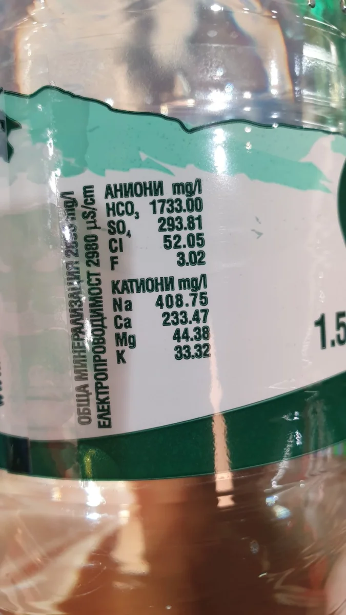 Вода Газирана 1.5л Михалково Рет - Михалково