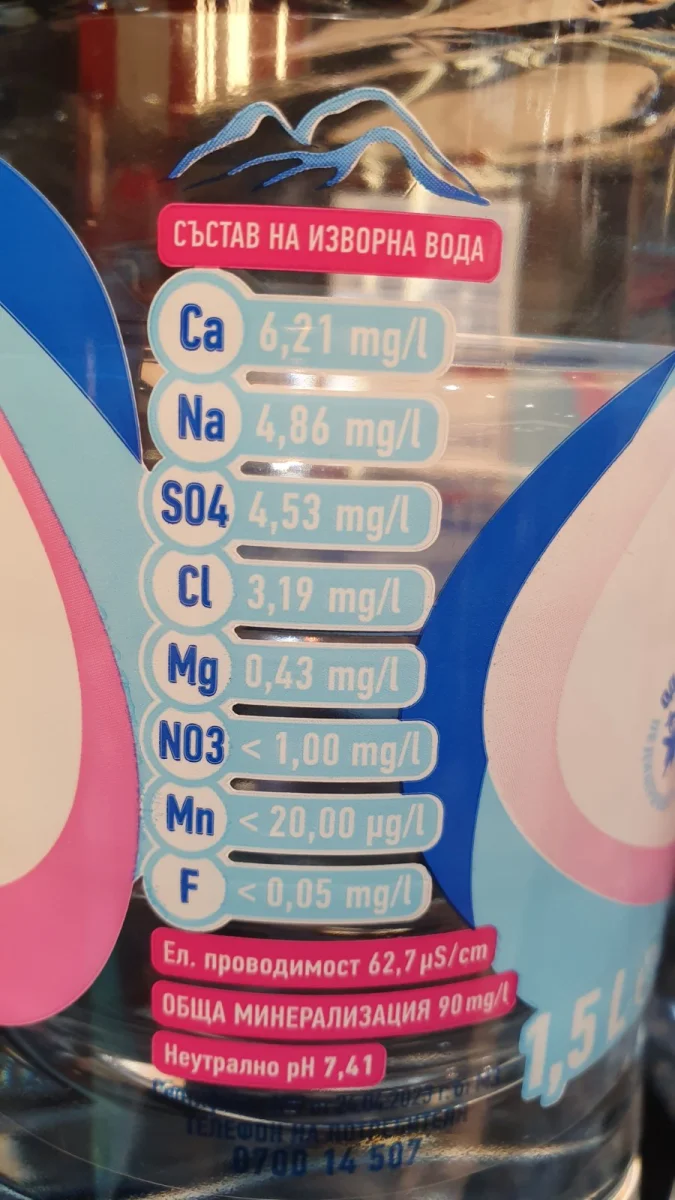 Вода Изворна 1.5л Балдаран Pet - Балдаран
