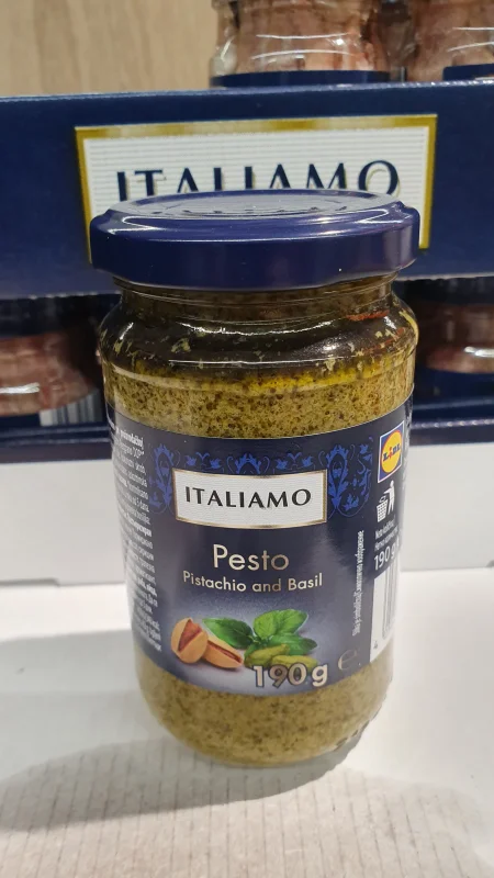 Pesto - Pistachio and Basil песто босилек - Italiamo