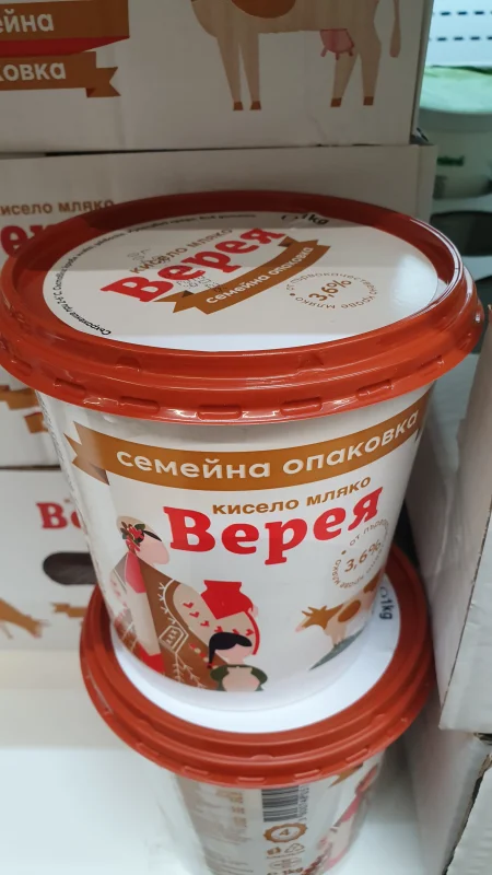 Кисело краве мляко 3.6% - Верея