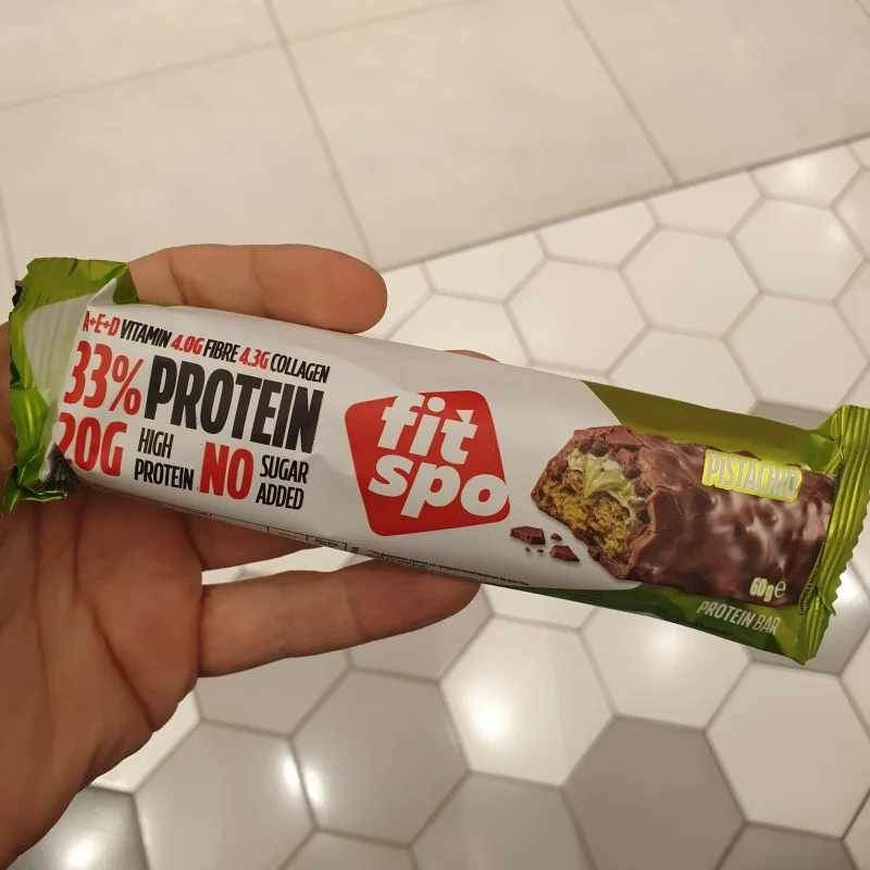 Протеинов бар с шам фъстък / Pistachio Protein Bar