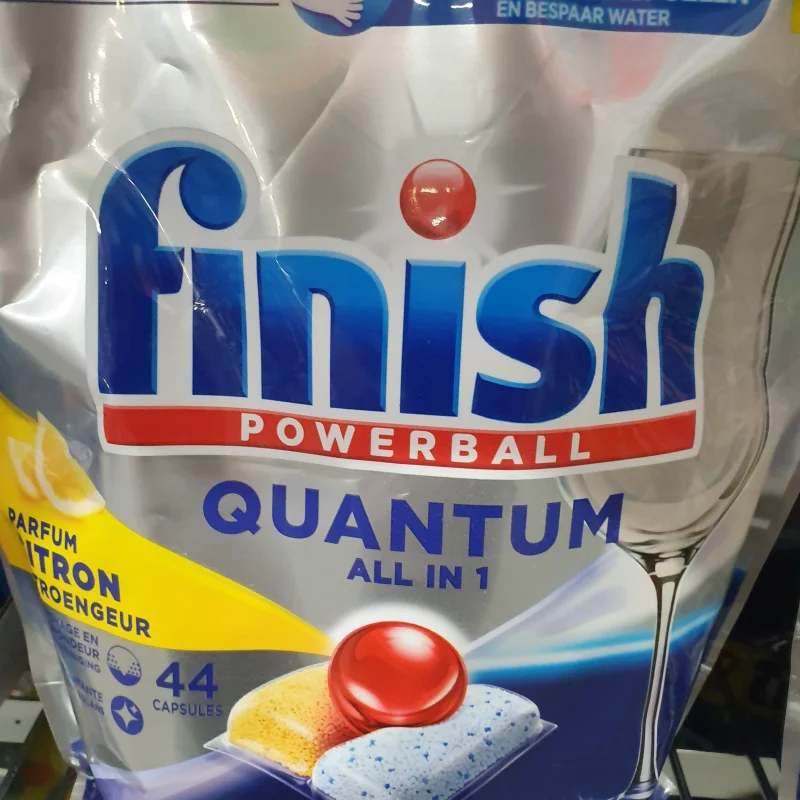 Таблетки за съдомиялна finish quantum all in 1