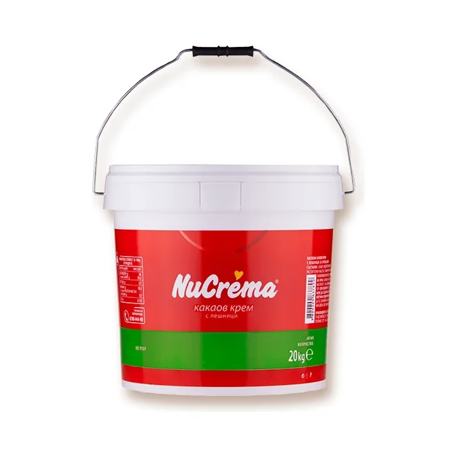 NUCREMA Какаов крем с лешници 20кг - NuCrema