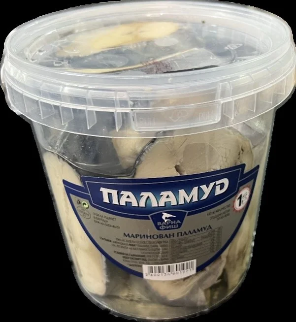 ВАРНА ФИШ Маринован Паламуд 1 кг - ВАРНА ФИШ