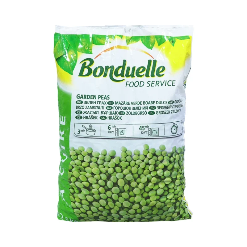 Bonduelle FOOD SERVICE Грах фин замразен 2,5кг - Bonduelle FOOD SERVICE