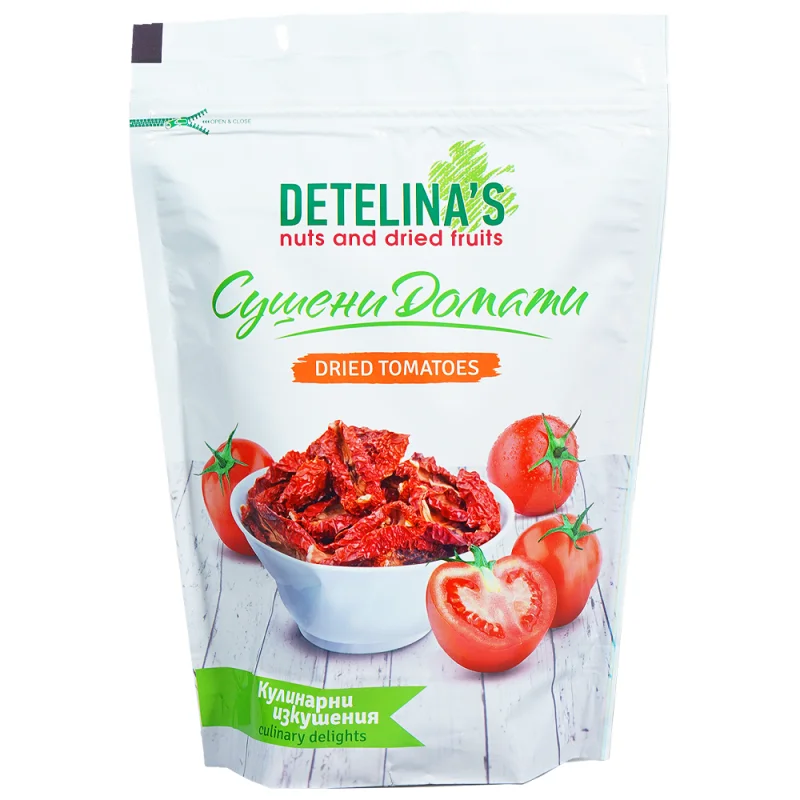 ДЕТЕЛИНА Сушен домат 250г - ДЕТЕЛИНА