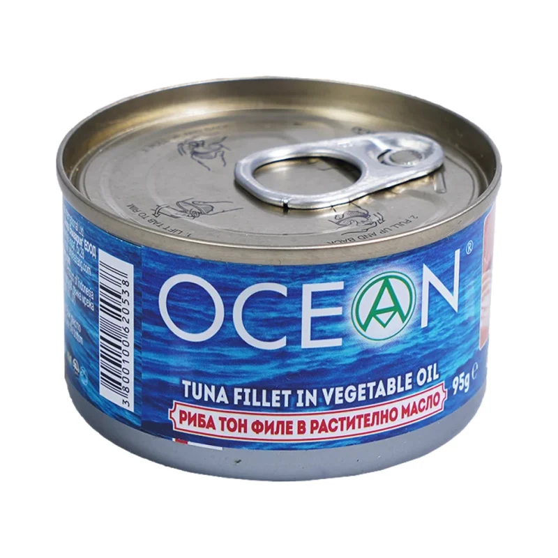 OCEAN Риба тон на филе в растително малсо 3 бр 95 г - Ocean