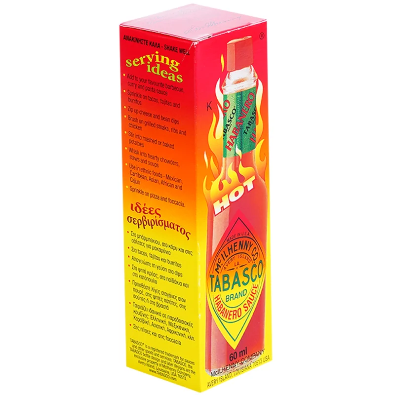 TABASCO Сос от чушки хабан 60мл - TABASCO