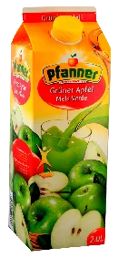 Pfanner Сок зелена ябълка, каисия и АСЕ 3 бр х 2 л