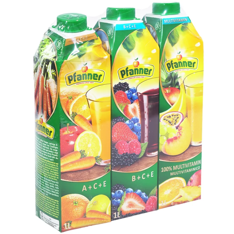 Pfanner Сок мултивитамин диви плодове 3 бр 1 л - PFANNER