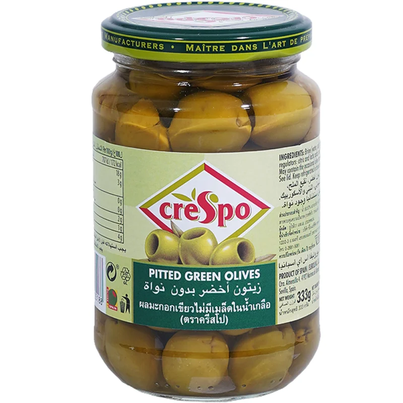 CreSpo Зелени маслини без костилка 160г - creSpo