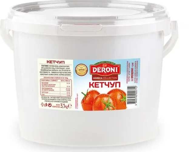 DERONI Кетчуп 3,1 кг - DERONI