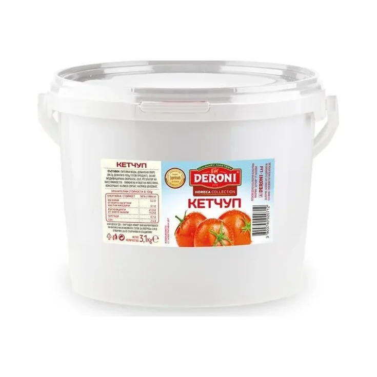 DERONI Кетчуп 3,1 кг