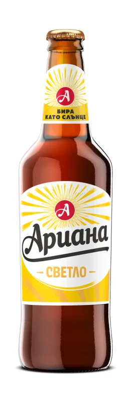 АРИАНА Бира светло 4.5% 20 х 500 мл - АРИАНА